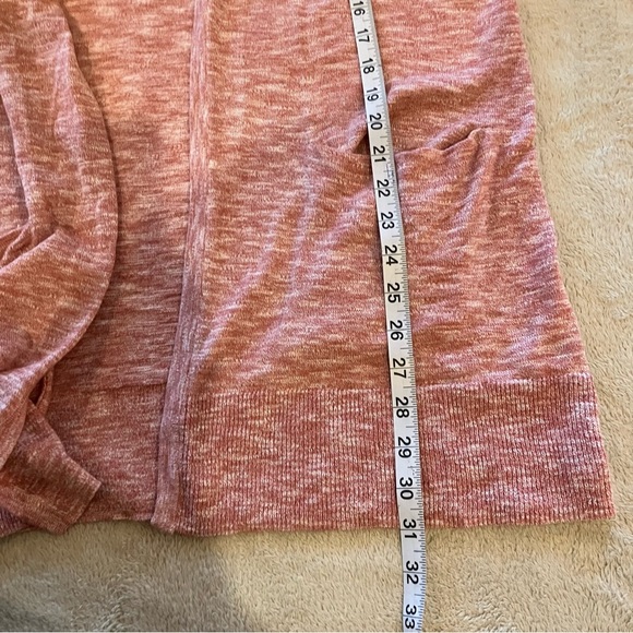 Madewell Ryder Summer Cardigan,Marled Pink,Open Front, NWT,size Small,Fall Comfy - Picture 8 of 10